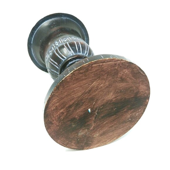 Decorative Finial Home Table Decor Geometric Pattern Vtg. Marked 2005 Meltech - Picture 5 of 7